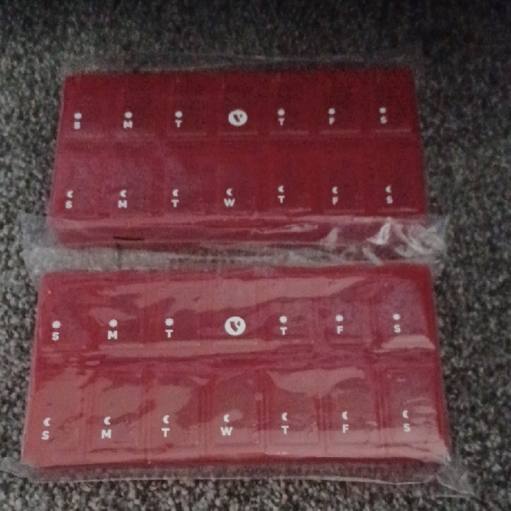 2 New Love Wellness Vitamin Organizers